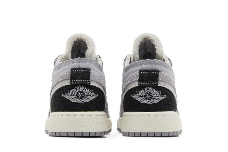 Air Jordan 1 Low SE Craft Gs Inside Out - Cement Grey