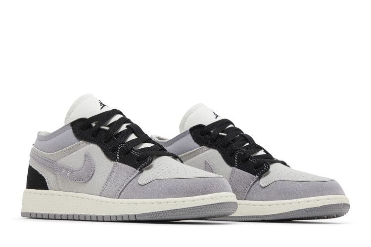 Air Jordan 1 Low SE Craft Gs Inside Out - Cement Grey