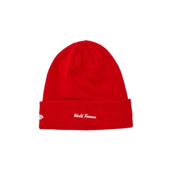 Buy Supreme x New Era Box Logo Beanie 'Red' - FW23BN26 RED