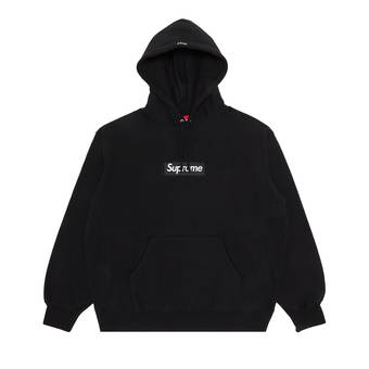 Buy Supreme Box Logo Hooded Sweatshirt 'Black' - FW23SW56 