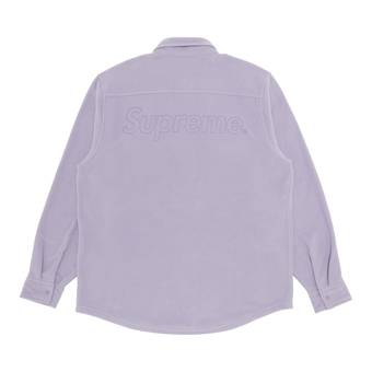 Buy Supreme Polartec Shirt 'Lilac' - FW23S46 LILAC | GOAT