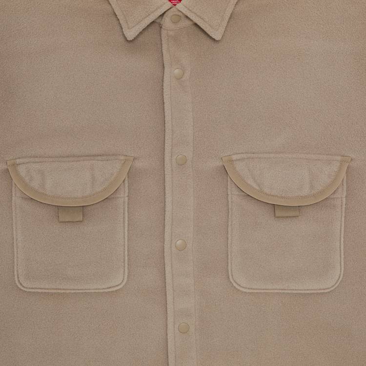 Buy Supreme Polartec Shirt 'Tan' - FW23S46 TAN | GOAT CA