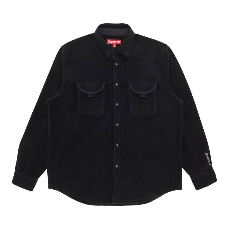 Supreme Polartec Shirt 'Black'