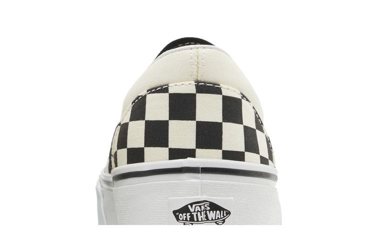 Vans Classic Slip-On Stackform Checkerboard - Black White