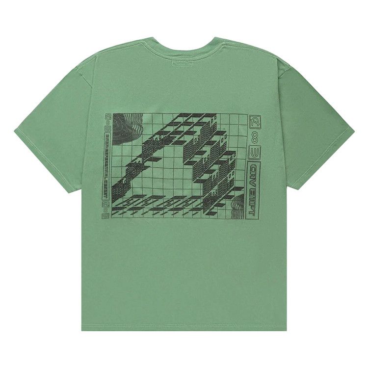 Buy Cav Empt Overdye Non Referential Big T-Shirt 'Green