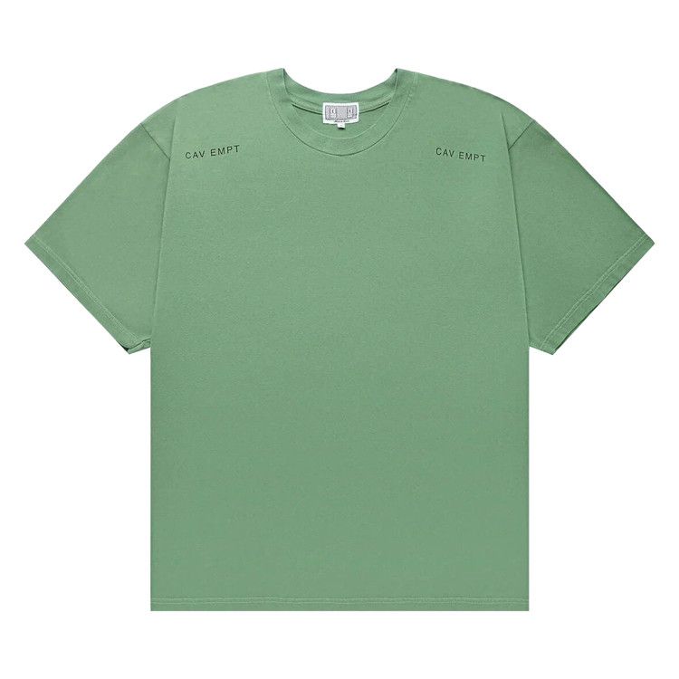 Buy Cav Empt Overdye Non Referential Big T-Shirt 'Green