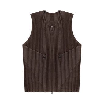 トップス HOMME PLISSE UNFOLD VEST Unfold Vest