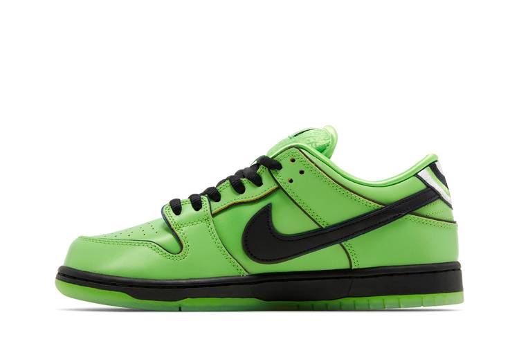 Buy The Powerpuff Girls x Dunk Low Pro SB QS 'Buttercup' - FZ8319