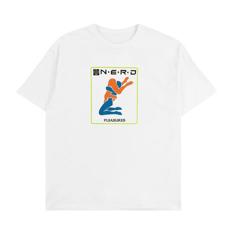 Buy Pleasures x N.E.R.D. Provider T-Shirt 'White' - P23N005