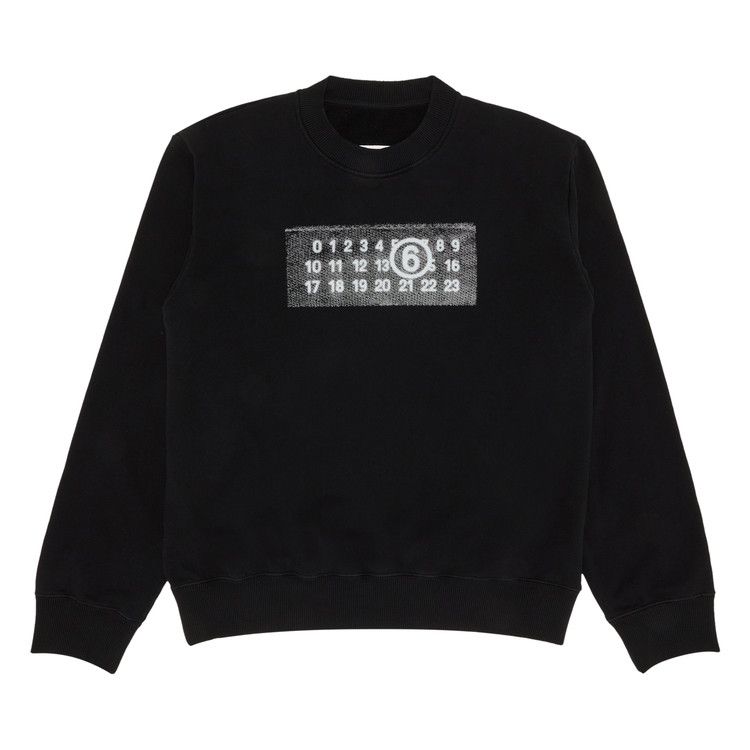 Buy MM6 Maison Margiela Unbrushed Jersey Crewneck Sweatshirt  