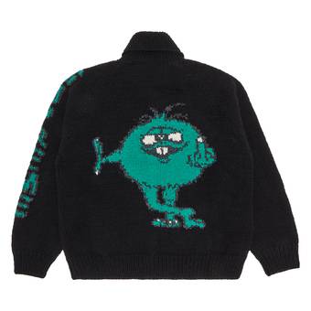 Buy Supreme Camacho Cowichan Sweater 'Black