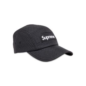Buy Supreme Micro Quilted Camp Cap 'Black' - FW23H36 BLACK | GOAT CA