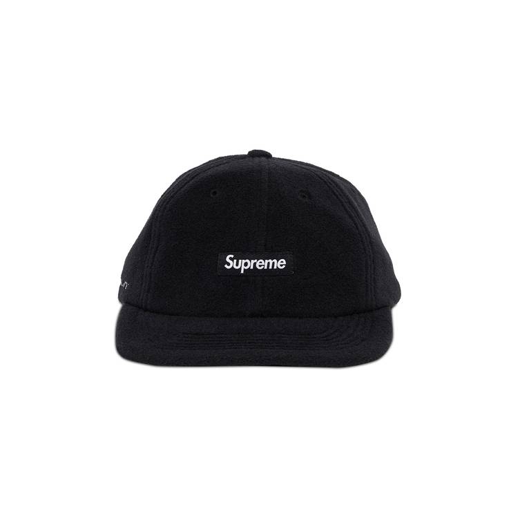 Buy Supreme Polartec Small Box 6-Panel 'Black' - FW23H156 BLACK