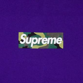 Supreme Box Logo Tee 'Purple'