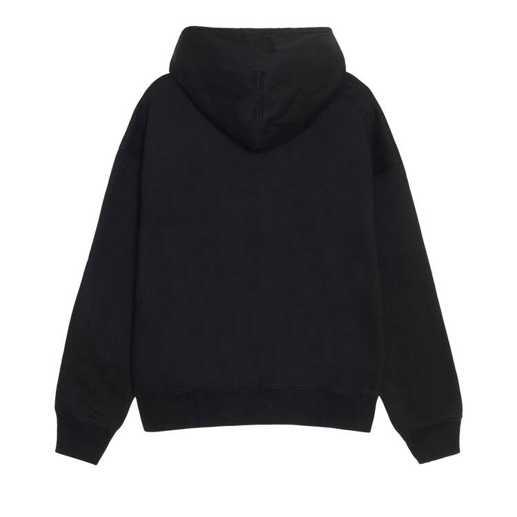 Buy Stussy x Nike Pigment Dyed Fleece Zip Hoodie 'Black