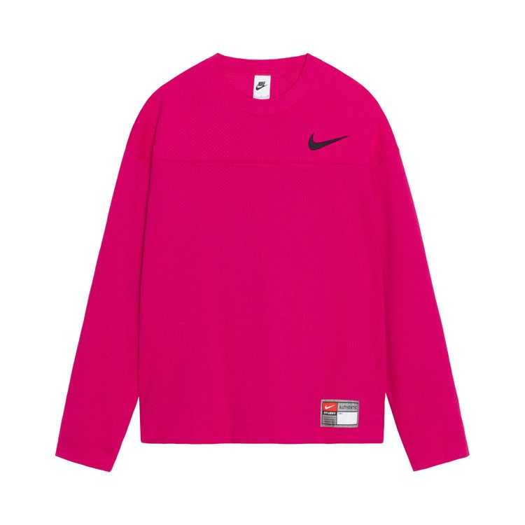 Stussy X Nike Dri Fit Mesh Jersey 'fireberry'