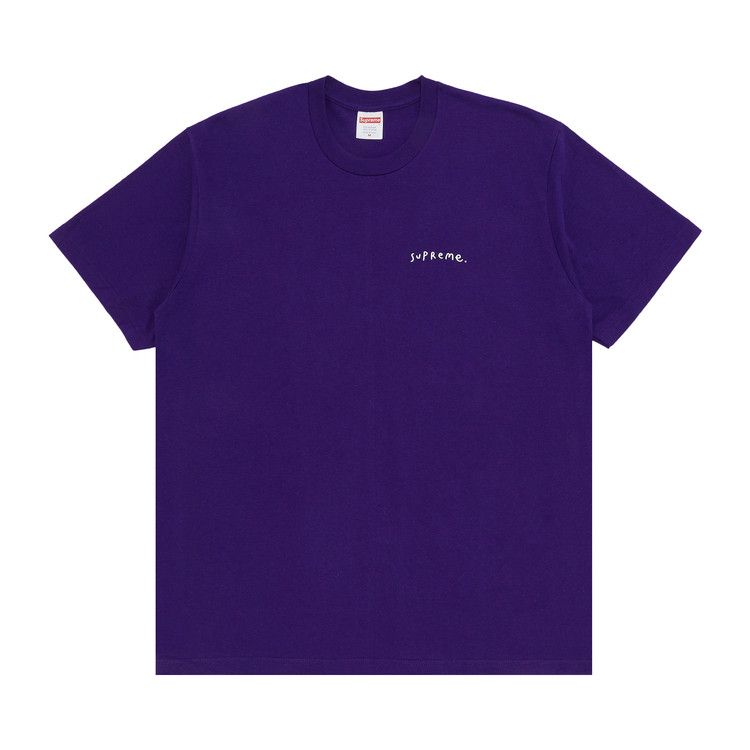 Supreme Ying Yang T-Shirt Purple