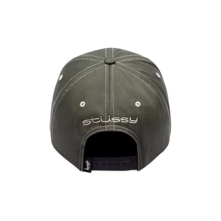 Buy Stussy Electric Dot Low Pro Cap 'Olive' - 1311116 OLIV | GOAT SA