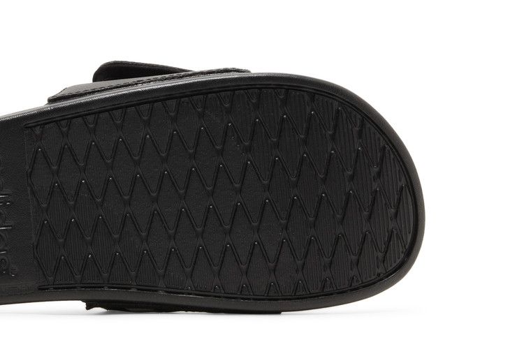 Adidas Adilette Comfort Adjustable Slide Black White