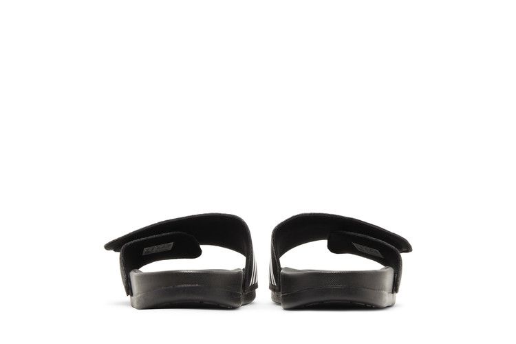 Adidas Adilette Comfort Adjustable Slide Black White