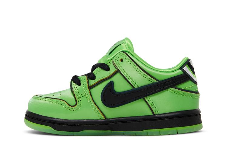 The Powerpuff Girls x Dunk Low Pro SB QS TD 'Buttercup'