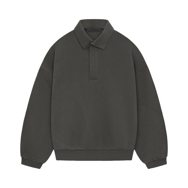 Fear Of God Essentials Long-Sleeve Polo 'ink'