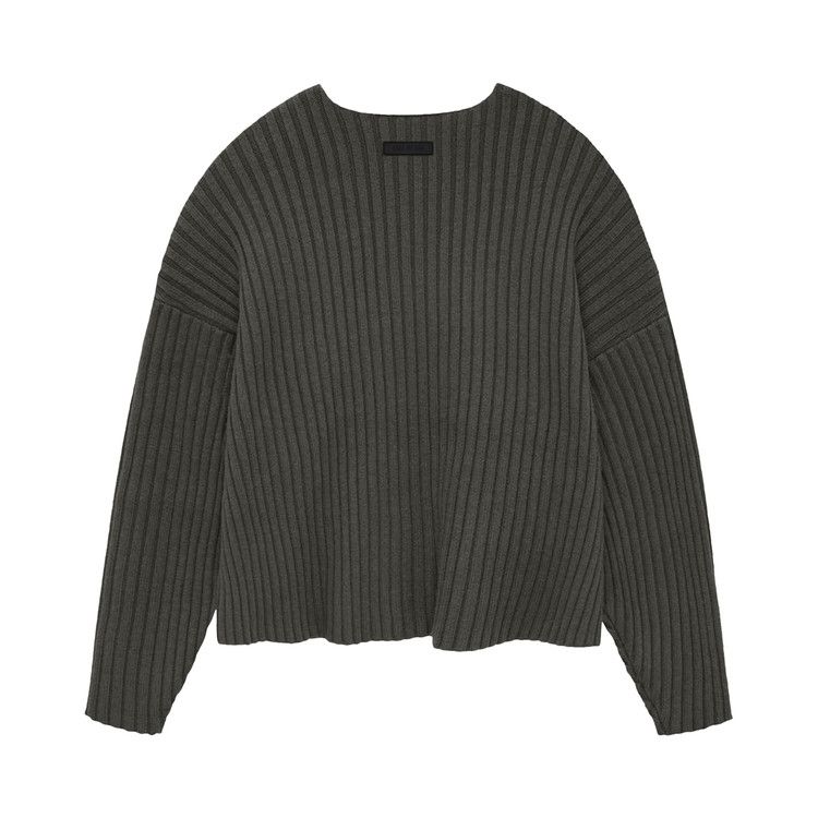 Fear Of God Essentials Raw Neck Sweater 'ink'