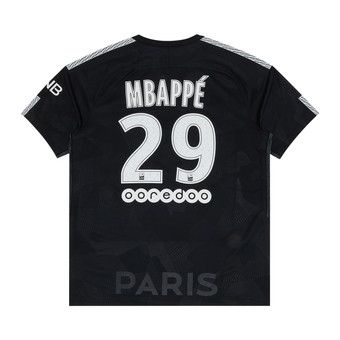 Nike パリ・サンジェルマン MBAPPÉ 29 シャツ 黒 Buy Pre-Owned Paris Saint-Germain Mbappé #29 Third Stadium Jersey