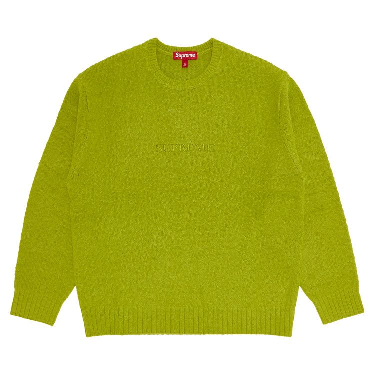 Supreme Pilled Sweater 'lime'