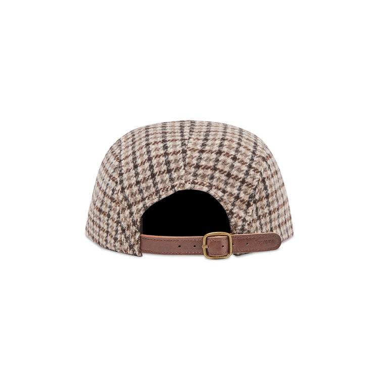 Buy Supreme Houndstooth Wool Camp Cap 'Tan' - FW23H102 TAN | GOAT CA