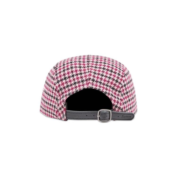 Buy Supreme Houndstooth Wool Camp Cap 'Pink' - FW23H102 PINK | GOAT CA