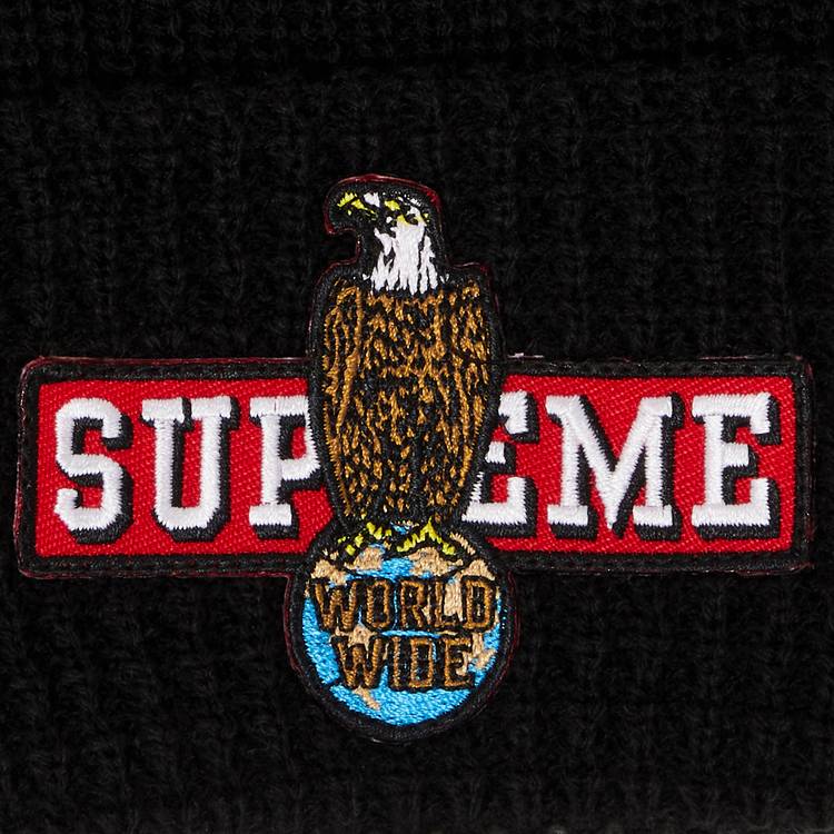 Buy Supreme Eagle Beanie 'Black' - FW23BN59 BLACK | GOAT CA