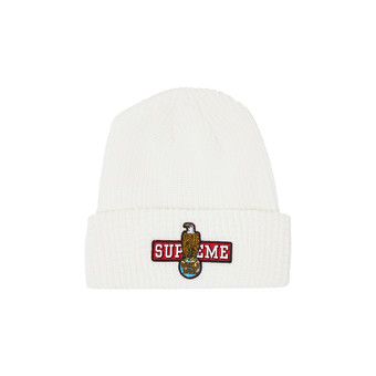 Buy Supreme Eagle Beanie 'White' - FW23BN59 WHITE | GOAT