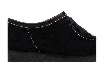 Stussy × Clarks Originals Wallabee Stussy x CLARKS Originals Wallabee Black Suede Size UK 4-13