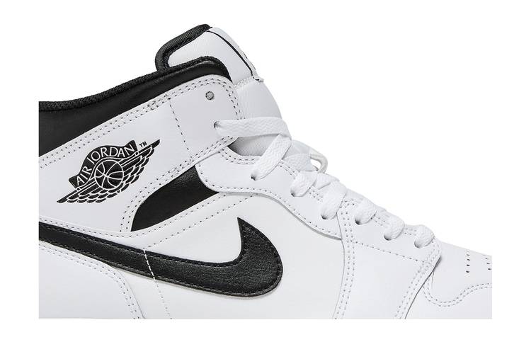 Buy Air Jordan 1 Mid 'White Black' - DQ8426 132 | GOAT