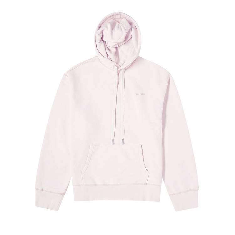 Buy Ami Logo Embroidered Hoodie 'Powder Pink' - USW216 JE0052 679 