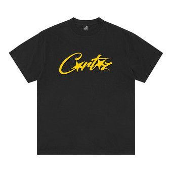 Buy Corteiz OG Alcatraz Tee 'Black/Yellow' - 07892