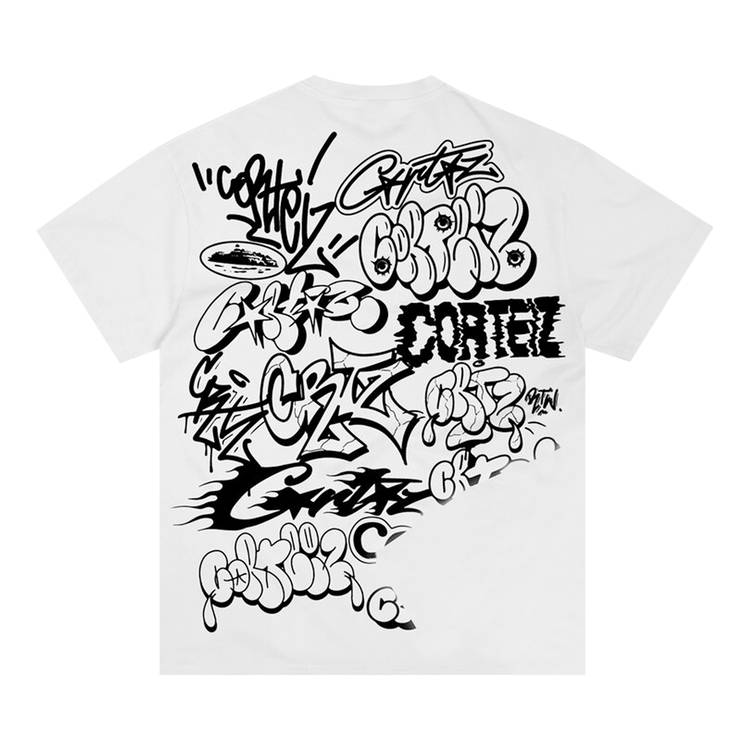 Corteiz Camo K9 T-Shirt White – Garms Unlimited