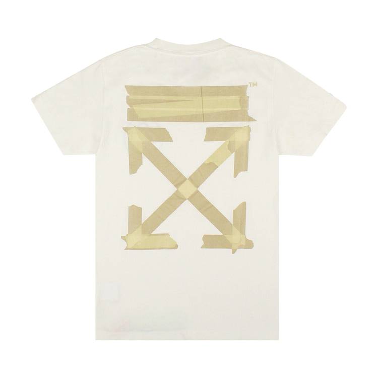 Buy Off-White Tape Arrows T-Shirt 'White/Beige 
