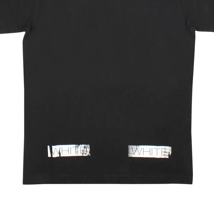 Off white black tee hotsell