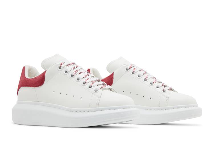 Alexander McQueen Wmns Oversized Sneaker 'White Cherry'