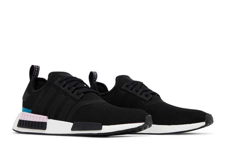 Adidas nmd black hot sale and teal