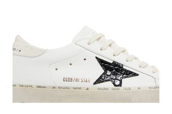 Golden ｜SNEAKERS (GWF00118 F004130 11386) Golden Goose Hi Star Leather Upper Coco Printed Leather Star