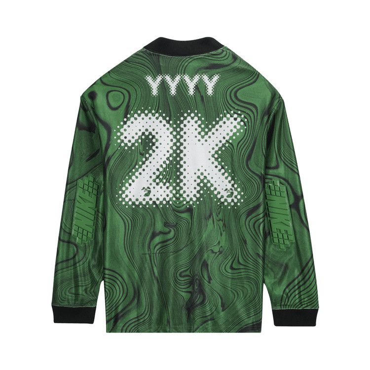 Nike X Off-White All-Over Print Jersey Kelly Green/White