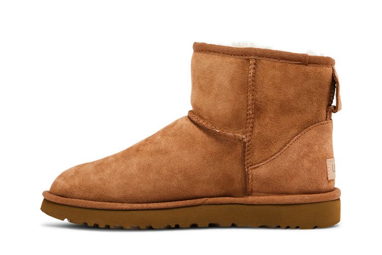 WMNS) UGG Classic Mini Double Zip Zipper Brown 1018849-CHE