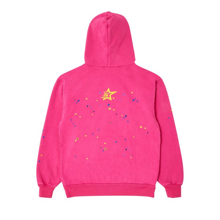 Sp5der OG Web Hoodie Pink - FW23 - US