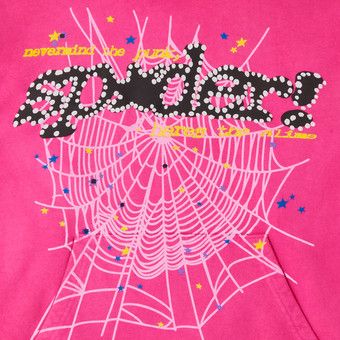 Buy Sp5der P*nk V2 Hoodie 'Pink' - SP5 MGSP5 HD | GOAT