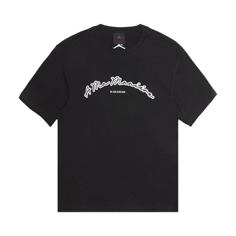 Air Jordan X A Ma ManiéRe Shorts-Sleeve T-Shirt Black