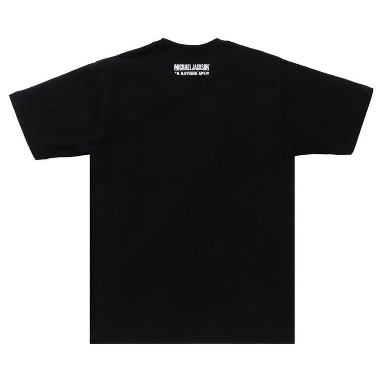 Bape X Michael Jackson T-Shirt Black