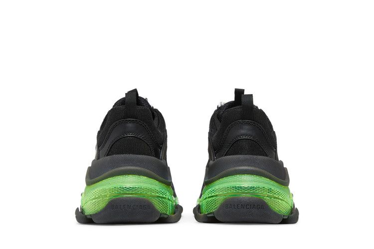 Balenciaga Wmns Triple S 'Black Yellow Fluo'
